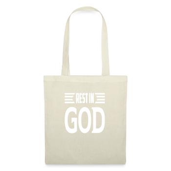 Rest In God - Tote Bag - red - Front