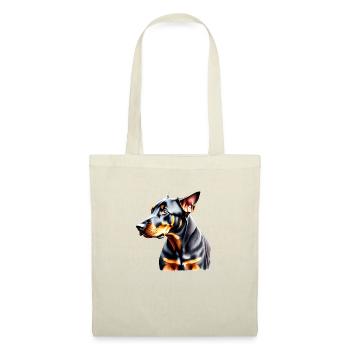 Doberman dog Doberman trainer Doberman puppy - Tote Bag - red - Front