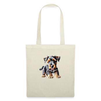 Yorkshire Terrier Chien Propriétaire Chien Chiot - Sac en tissu - rouge - Devant