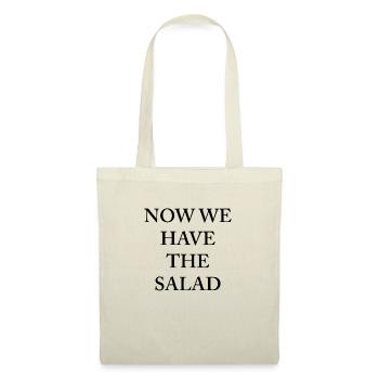 Now we have the salad - Stoffbeutel - Rot - Vorne