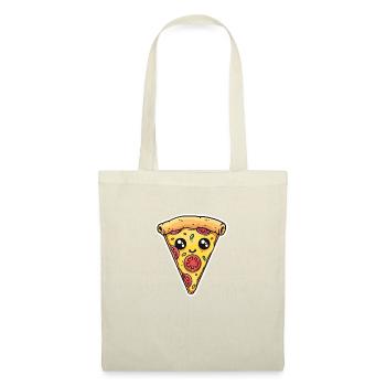 Pizza morceau de pizzeria - Sac en tissu - rouge - Devant