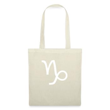 Zodiac sign Capricorn, exclusive t-shirt design - Tote Bag - red - Front