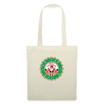 Merry Christmas Santa Cookie - Tote Bag - red - Front
