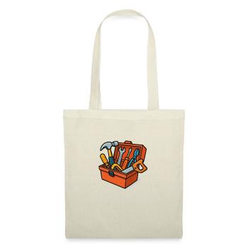 toolbox - Sac en tissu - rouge - Devant
