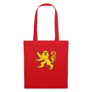 Wappen von Aveyron Königlicher Löwe - Stoffbeutel - Rot - Vorne