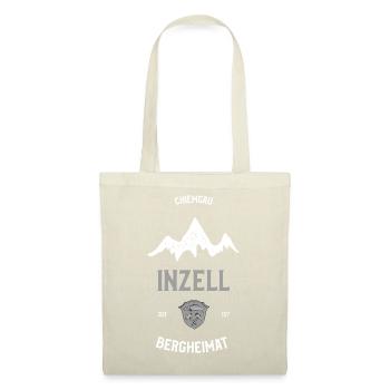 Inzell Chiemgau – Bergheimat Alpen Design - Stoffbeutel - Rot - Vorne