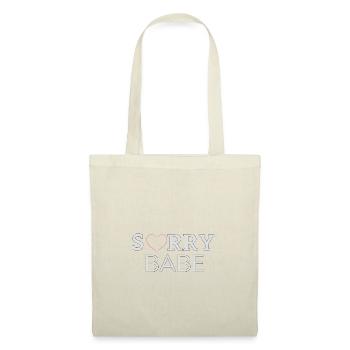 SORRY BABE - Tote Bag - red - Front