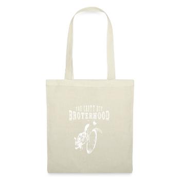 motard cool, chopper, motos, chemise de moto - Sac en tissu - rouge - Devant