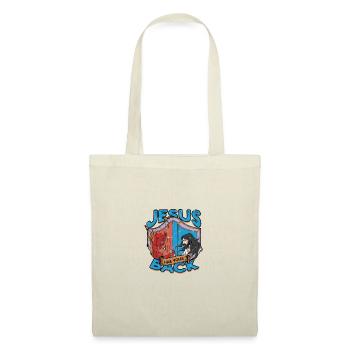 Jesus has your back - jesus - Tote Bag - red - Front