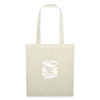 Good things come to those who wait for the sunset - Tote Bag - red - Front