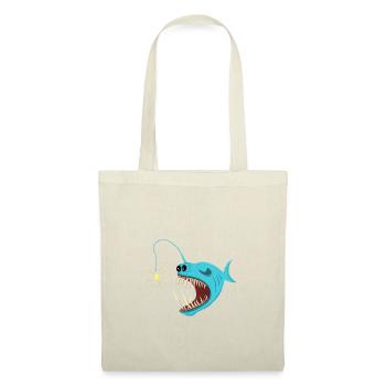 Deep-sea angler Deep-sea angler fish - Tote Bag - red - Front