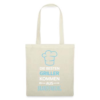 The best grillers come from Brandenburg / Grill - Tote Bag - red - Front
