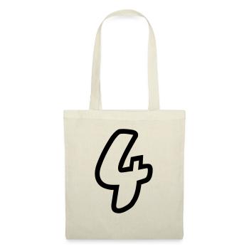 4 - Tote Bag - red - Front