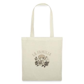 La Familia Skull with Roses - Tote Bag - red - Front