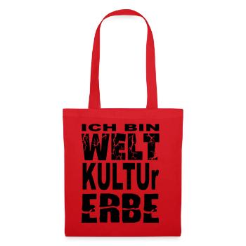 world heritage site - Tote Bag - red - Front