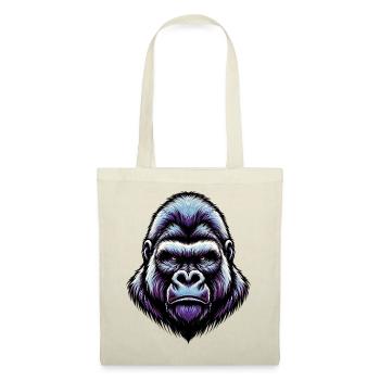 Gorille - Sac en tissu - rouge - Devant