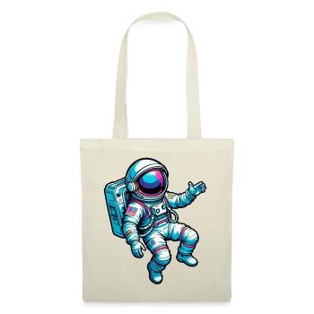 Colorful Cartoon Astronaut - Tote Bag - red - Front