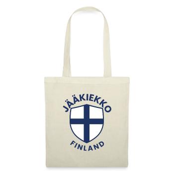 Bouclier de Finlande de Jäähockey - Sac en tissu - rouge - Devant