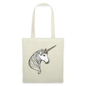 Unicorn Unicorn Head - Tote Bag - red - Front