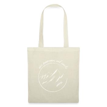Mountains / Panoramas and Snacks - Tote Bag - red - Front