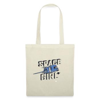 SPACE GIRL DANS LA CAMIONNETTE - Sac en tissu - rouge - Devant