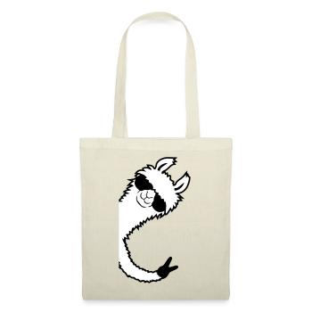 Lama Cool Lunettes de Soleil Pas Ma Main De Paix Problama - Sac en tissu - rouge - Devant