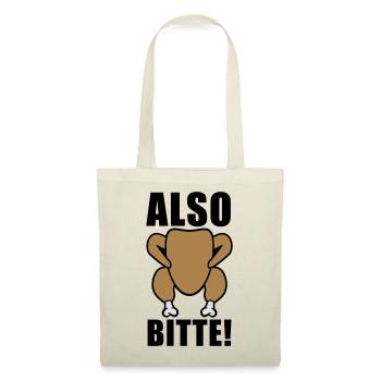 Also bitte - Stoffbeutel -  - Vorne