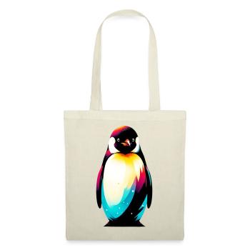 Pinguin - Stoffbeutel - Rot - Vorne