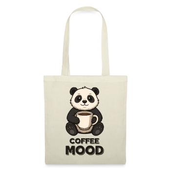 Coffee Panda Mood - Tote Bag - red - Front