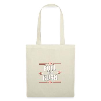Fuel the Burn – Power Through Every Rep - Stoffbeutel - Rot - Vorne