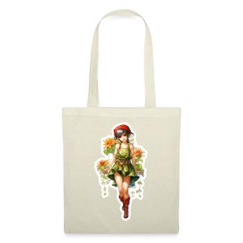 Chemise rouge délicate de la fille d’honneur - Sac en tissu - rouge - Devant