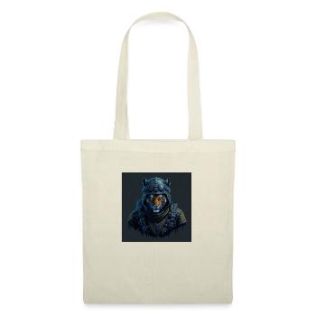 Tiger Soldier Helmet - Tote Bag - red - Front