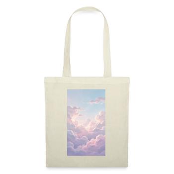 Background clouds Pink - Stoffbeutel - Rot - Vorne
