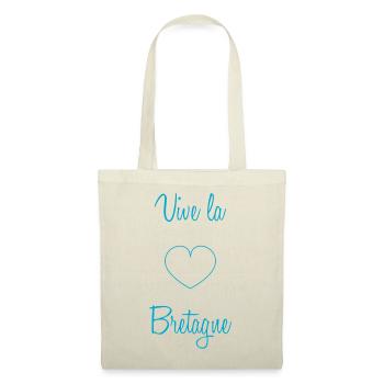 BRITTANY. HEART. HEART. REGION. FEAST. FLAG. HERM - Tote Bag - red - Front