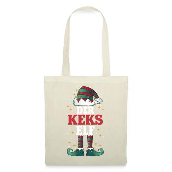 Noël L’Elfe des Cookies - Sac en tissu - rouge - Devant