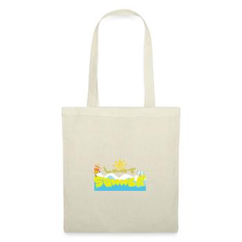 Summer Vibes Only | Tropical Beach T-Shirt - Sac en tissu - rouge - Devant