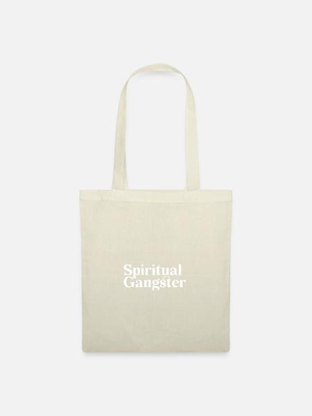 Spiritual Gangster weiß - Stoffbeutel - Rot