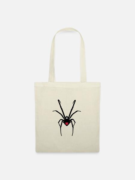 Spider - Tote Bag - red