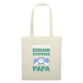 german shepherd dogs dad - Tote Bag - red - Front