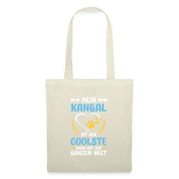 Mein Kangal: Coolste Hundewelt Herz - Stoffbeutel - Rot - Vorne