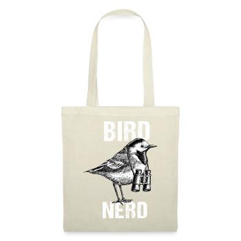 Für nerdige Bird Nerd Lover Vogelbeobachter - Stoffbeutel - Rot - Vorne