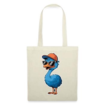 Cool blue bouquet with sunglasses and cap - Tote Bag - red - Front
