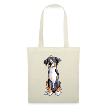 Grand bouvier suisse - Chien - Chiens - Sac en tissu - rouge - Devant