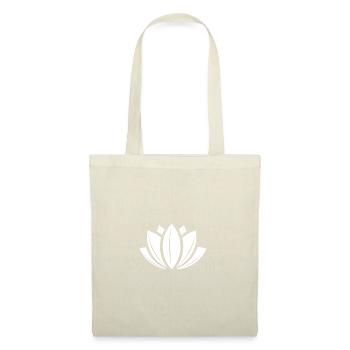 Fleur de lotus - Sac en tissu - rouge - Devant