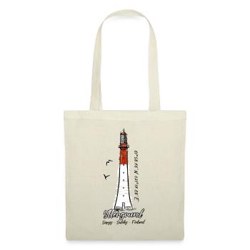 Yttergrund lighthouse, Wings, textiles and gifts - Tote Bag - red - Front