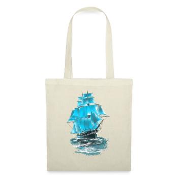 sailing ship - Tote Bag - red - Front