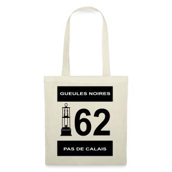 62 Pas de Calais - Stoffbeutel - Rot - Vorne