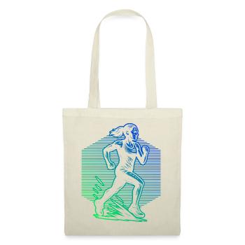Racing Power Running Design - Tote Bag - red - Front