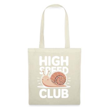 High Speed Club Schnecke - Stoffbeutel - Rot - Vorne