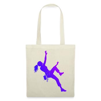 Gift idea for the mountaineer with bouldering - Tote Bag - red - Front